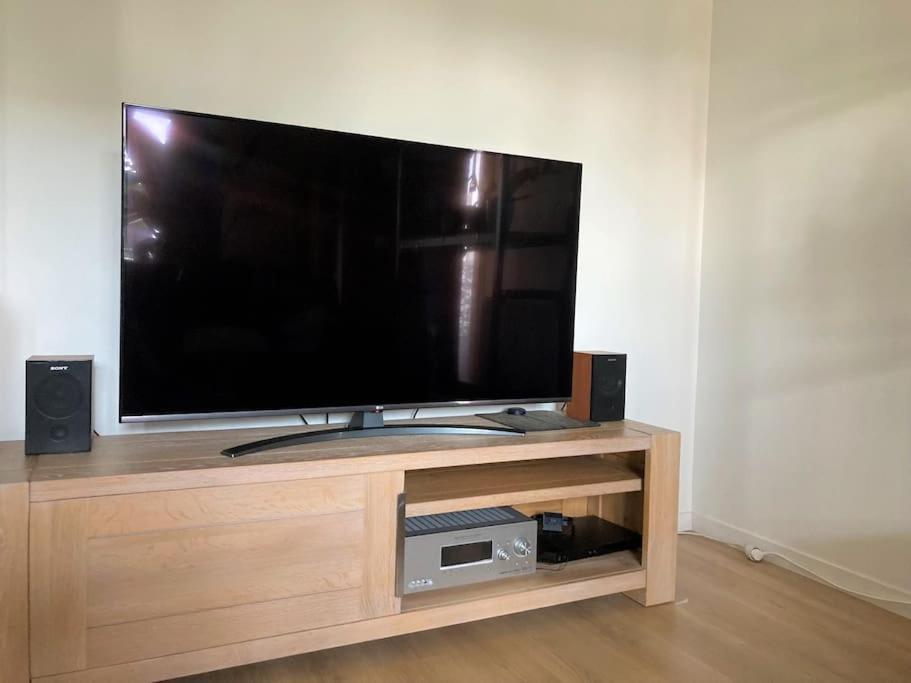 Appartement 87 M2 - 3 Chambres - 6 Personnes - Proche Paris - Parking Gratuit อานีแย-ซูร์-แซน ภายนอก รูปภาพ