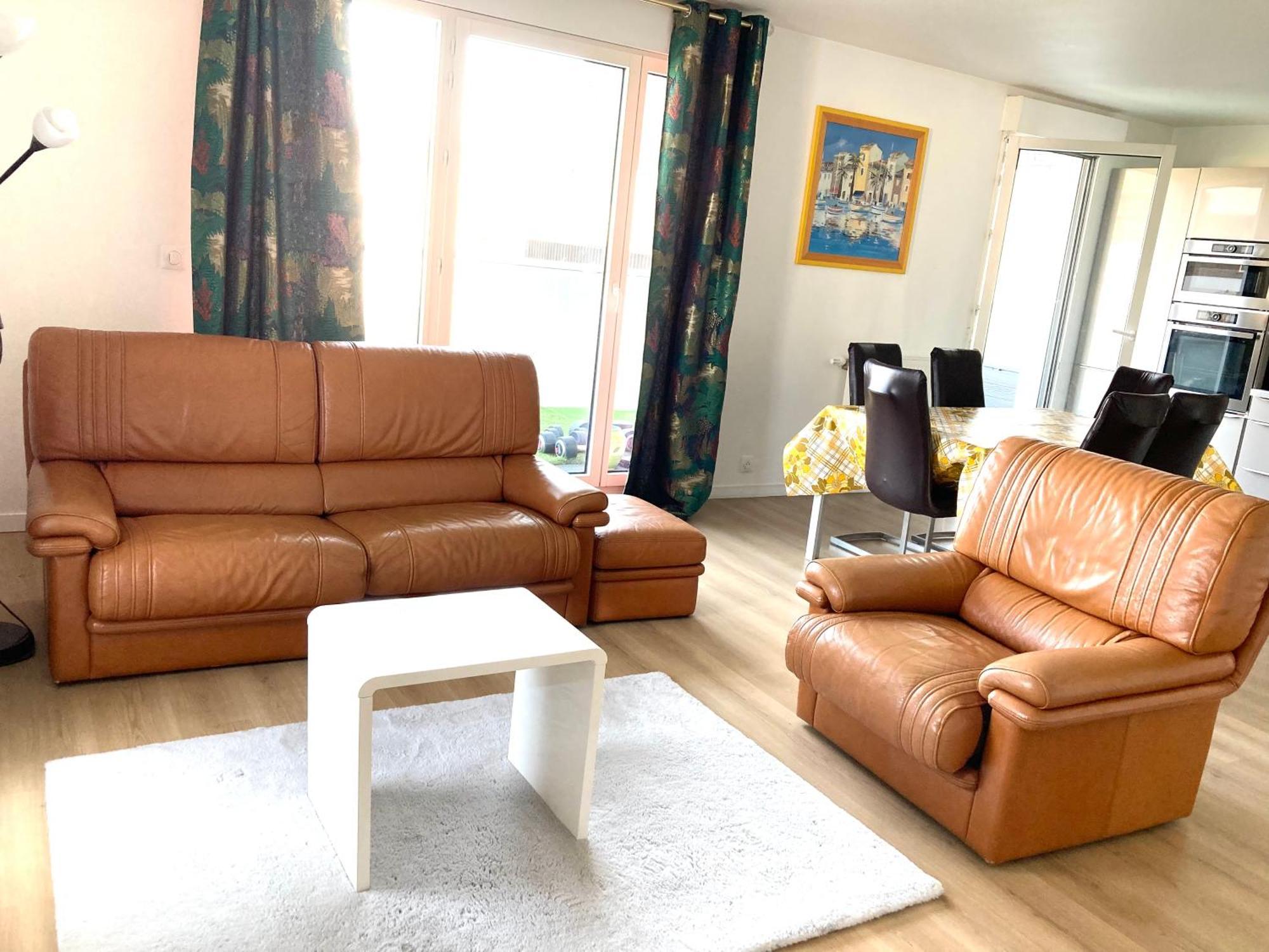 Appartement 87 M2 - 3 Chambres - 6 Personnes - Proche Paris - Parking Gratuit อานีแย-ซูร์-แซน ภายนอก รูปภาพ